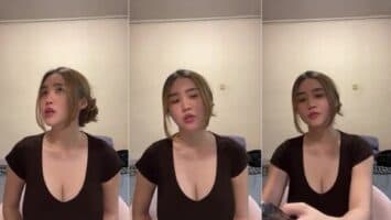 Anastasya Khosasih Belahan Dada Baju Ketat Instagram