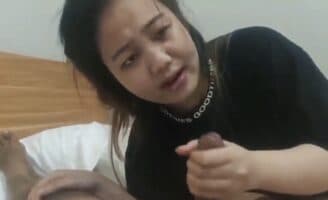 Cewek Tobrut Bilang Mau Keluar Sayang? Lanjut Jepit