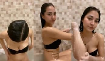 Cybel Live Mandi Tanpa Daleman Bawah Jelas Instagram