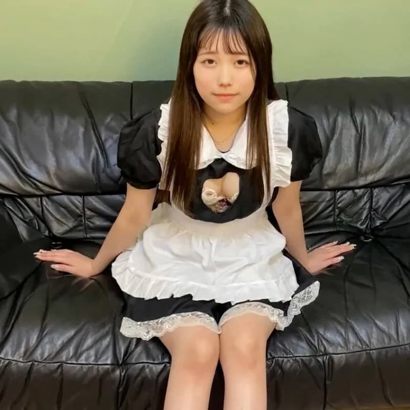 FC2-PPV-4580076 Uncensored  ☆ Maid cafe manager and mistress contract ☆ Handcuffed and restrained sex Beautiful woman  Ran-chan 21 years old