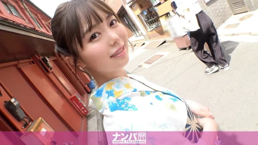 GANA-2551 Picking up girls in super cute yukata in Asakusa! A moody girl who pretends to be neat and mature ... and accepts H invitations with a shy smile! Yukata that opens! Enchanted Momojiri! This is a summer tradition!