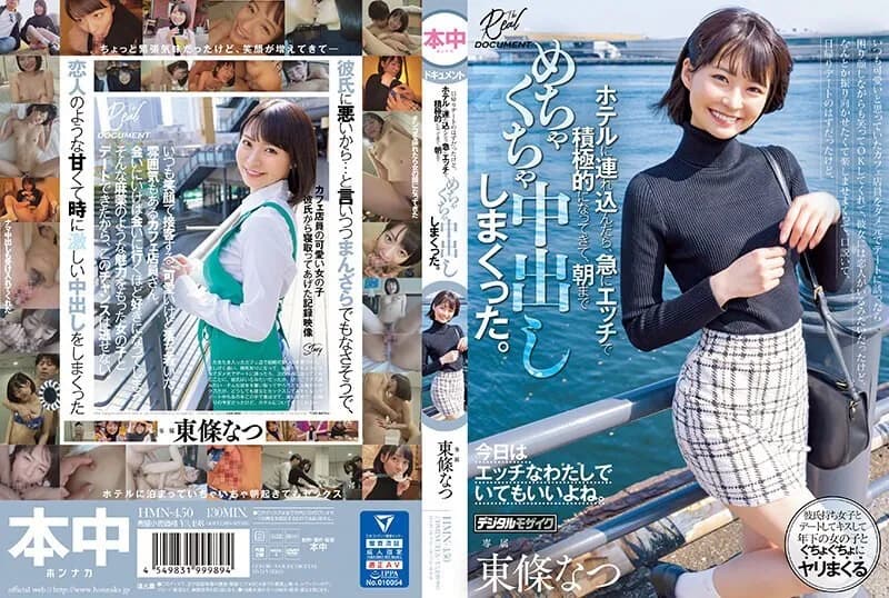 HMN-450-ENGLISH-SUBTITLE ENGLISH-SUBTITLE  HMN-450 When I asked the cafe clerk, who I always thought was cute, out on a date, he smiled and said OK, even though he had a troubled expression on his face. I came and had a messy vaginal cum shot until morning. Natsu Tojo